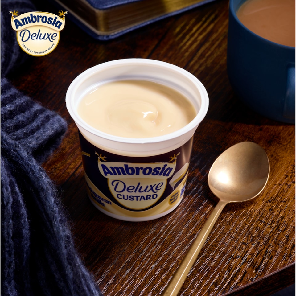 image 1 of Ambrosia Deluxe Custard - Madagascan Vanilla 2 x 120g