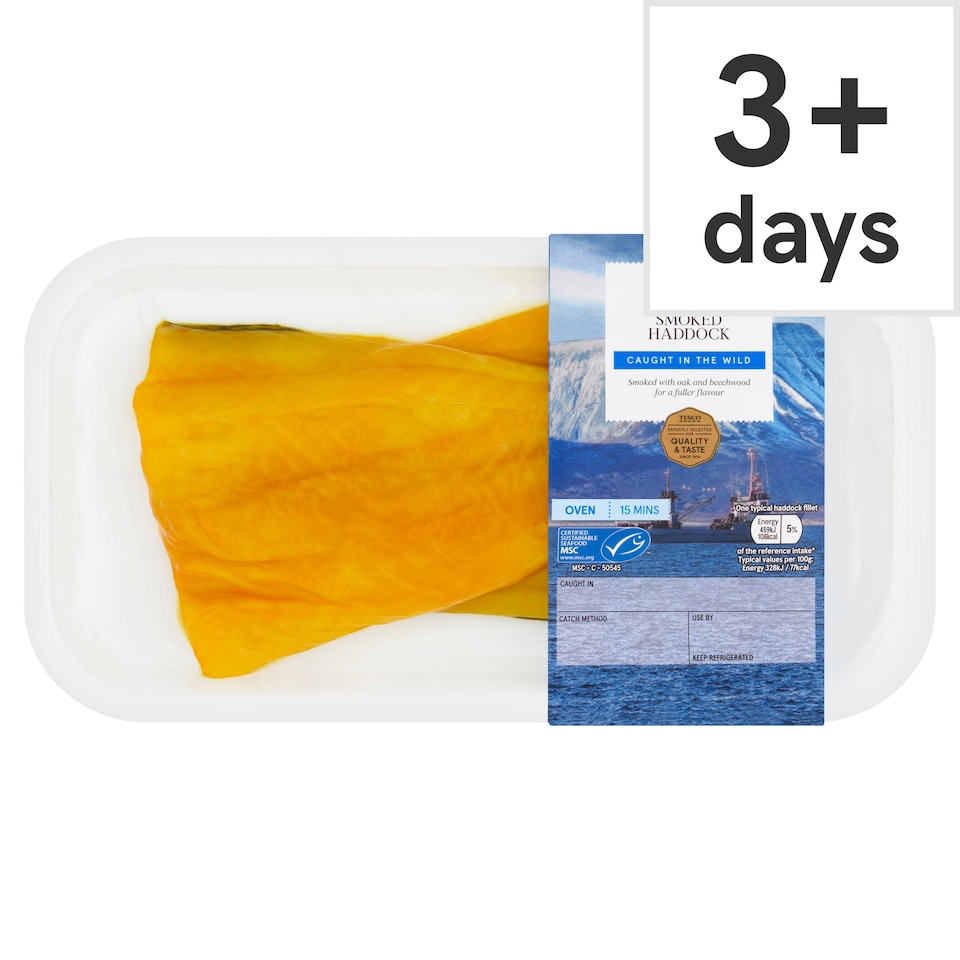 Tesco Boneless Smoked Haddock 280G