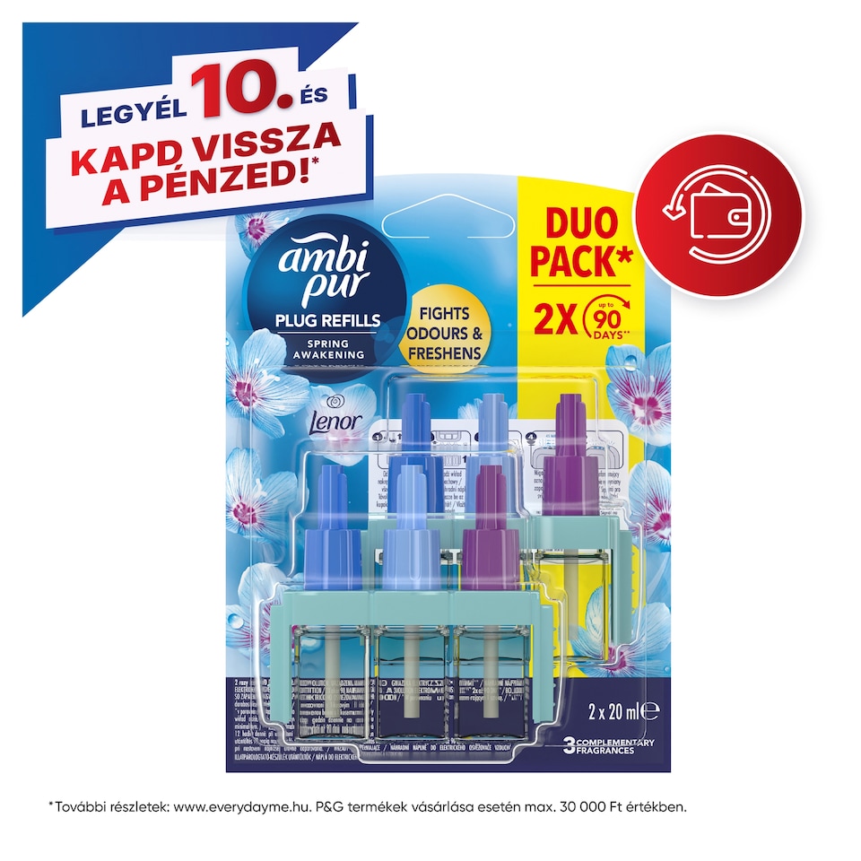Ambi Pur 3Volution Elektromos Légfrissítő-utántöltő Spring Awakening 40 ml  1. kép
