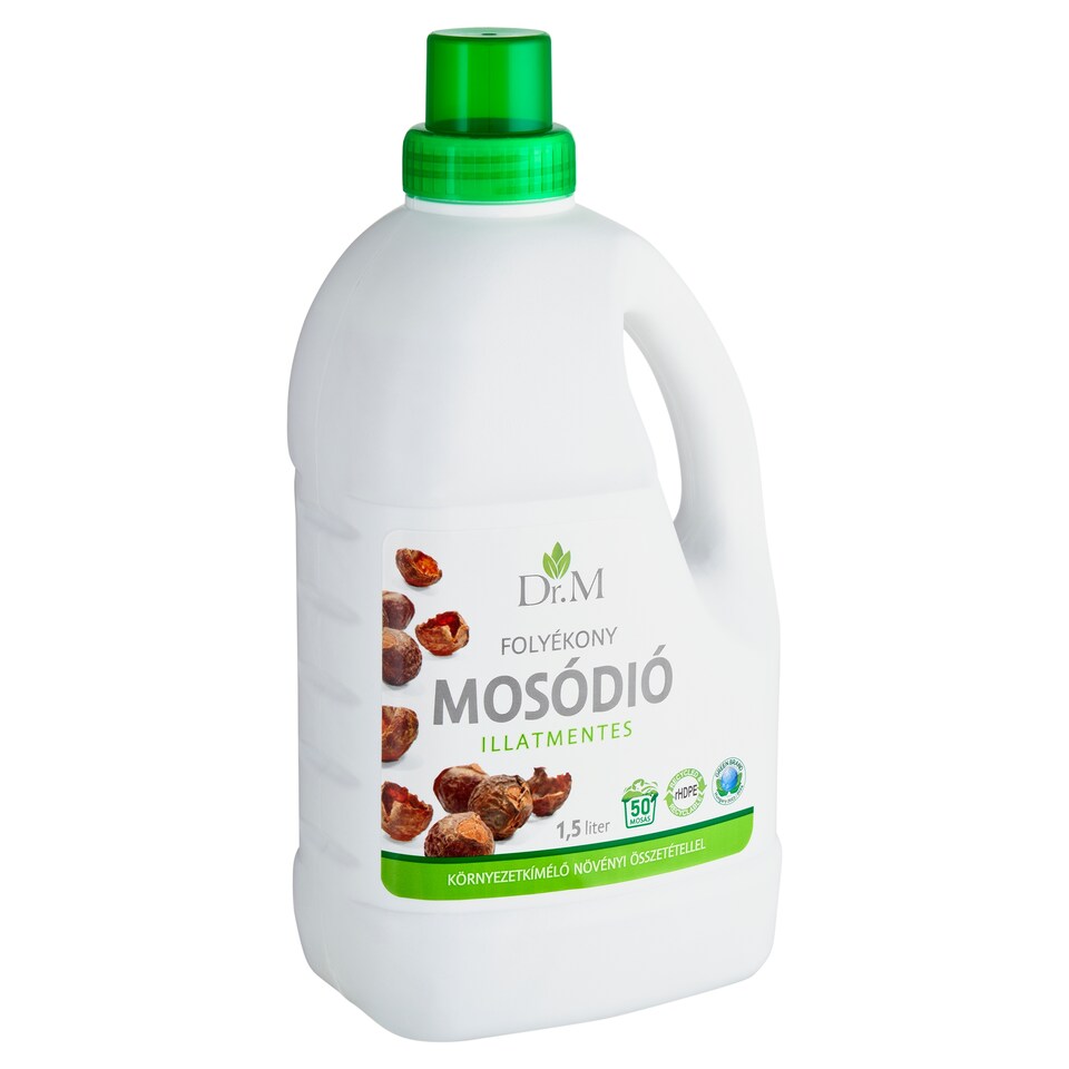 image 1 of Dr. M Unscented Liquid Soap Nuts 50 Washes 1,5 l