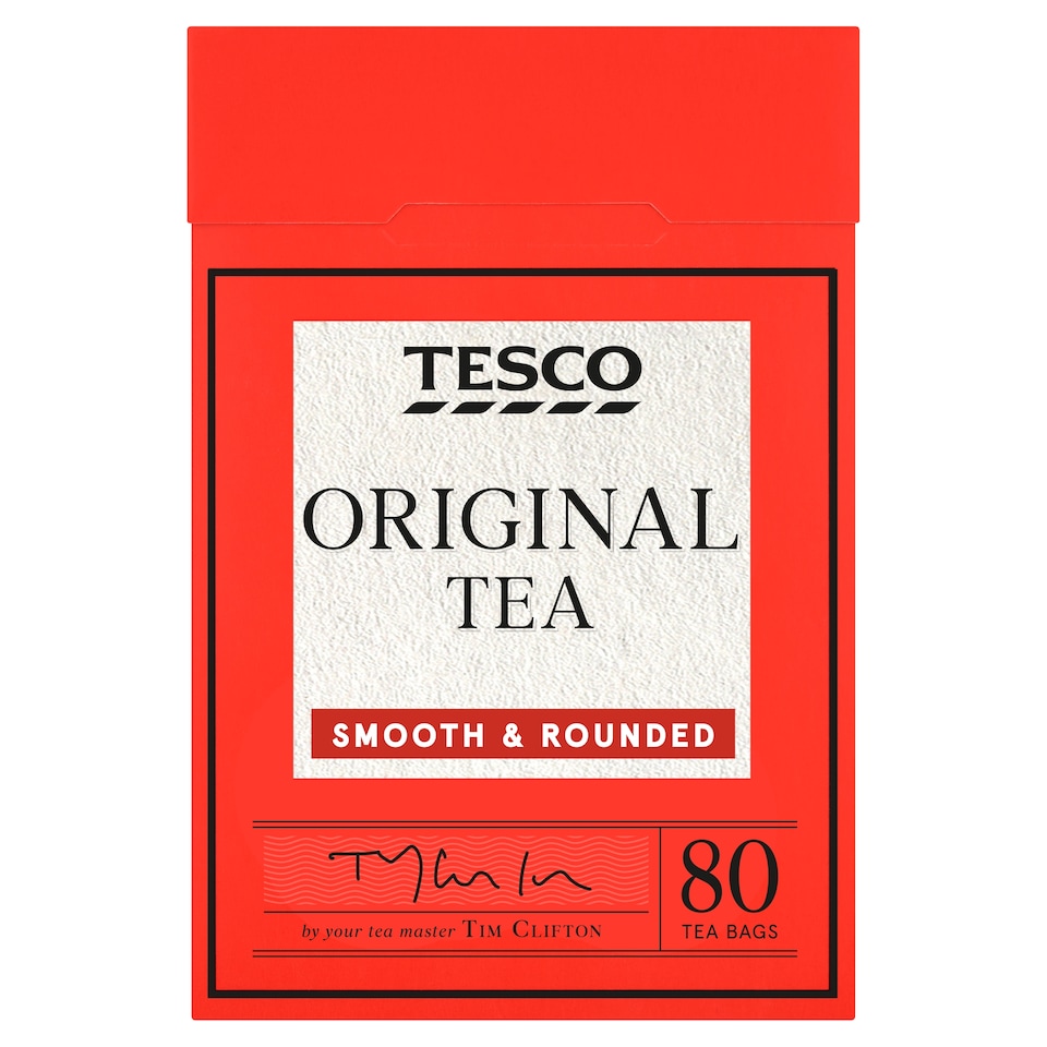 Tesco 80 Teabags 250G
