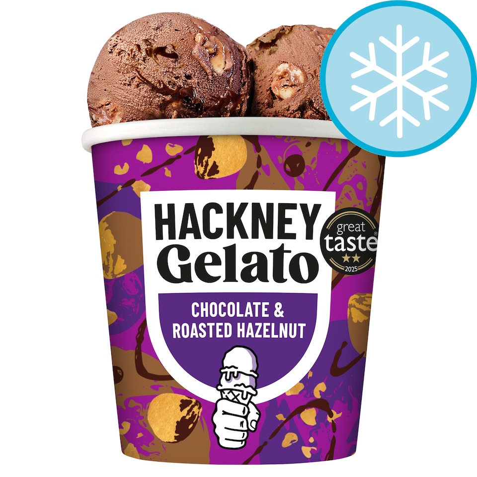 Hackney Gelato Chocolate & Roasted Hazelnut 460Ml