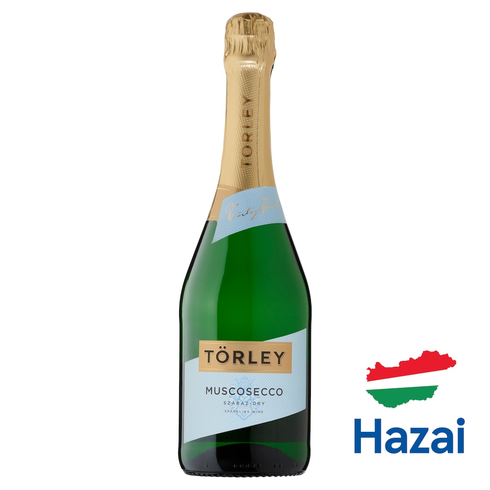 Törley Muscosecco száraz, fehér pezsgő 11% 0,75 l