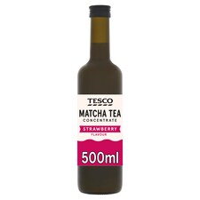 Tesco Strawberry Flavour Matcha Concentrate 500ml
