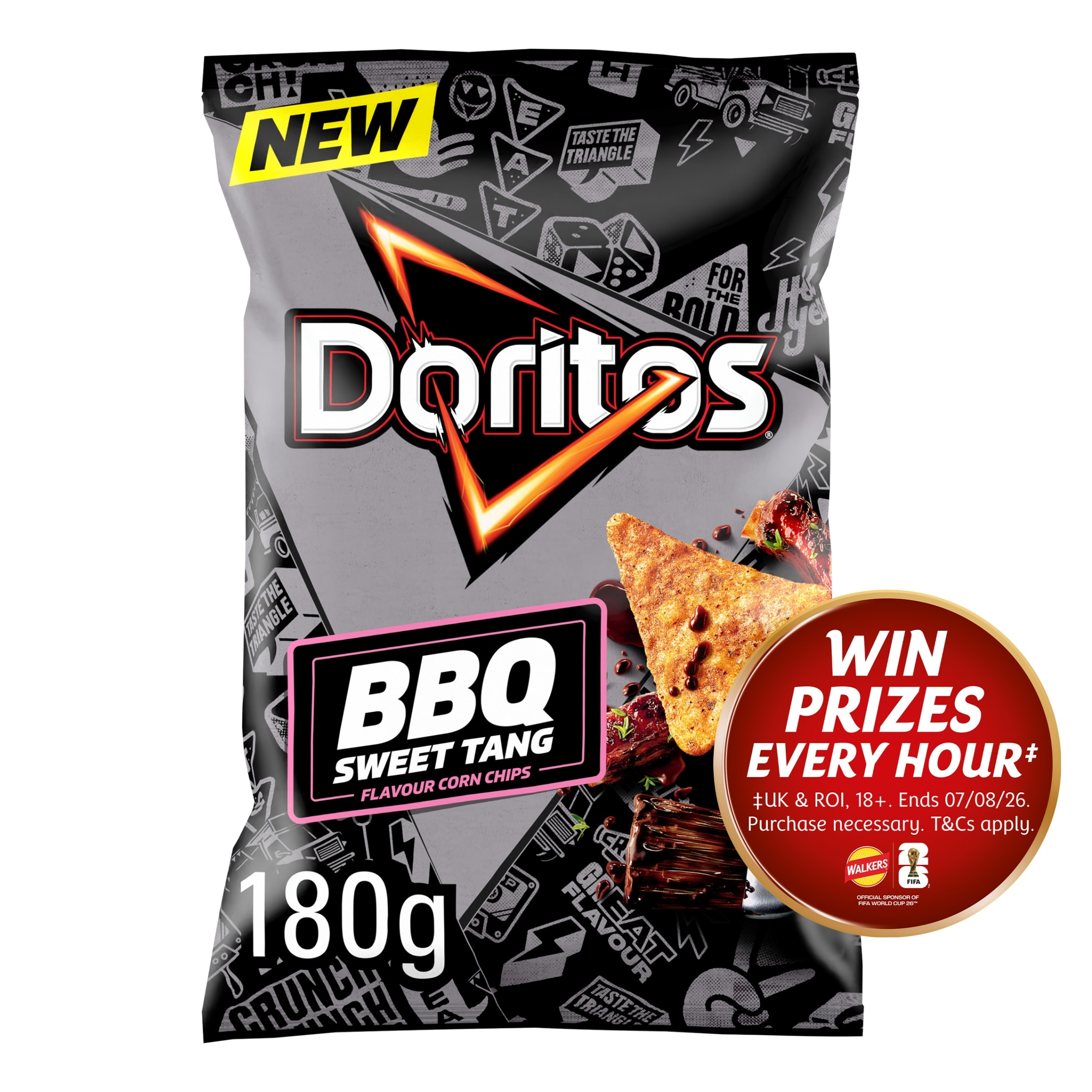 Doritos Sweet BBQ Tang Sharing Crisps 180g