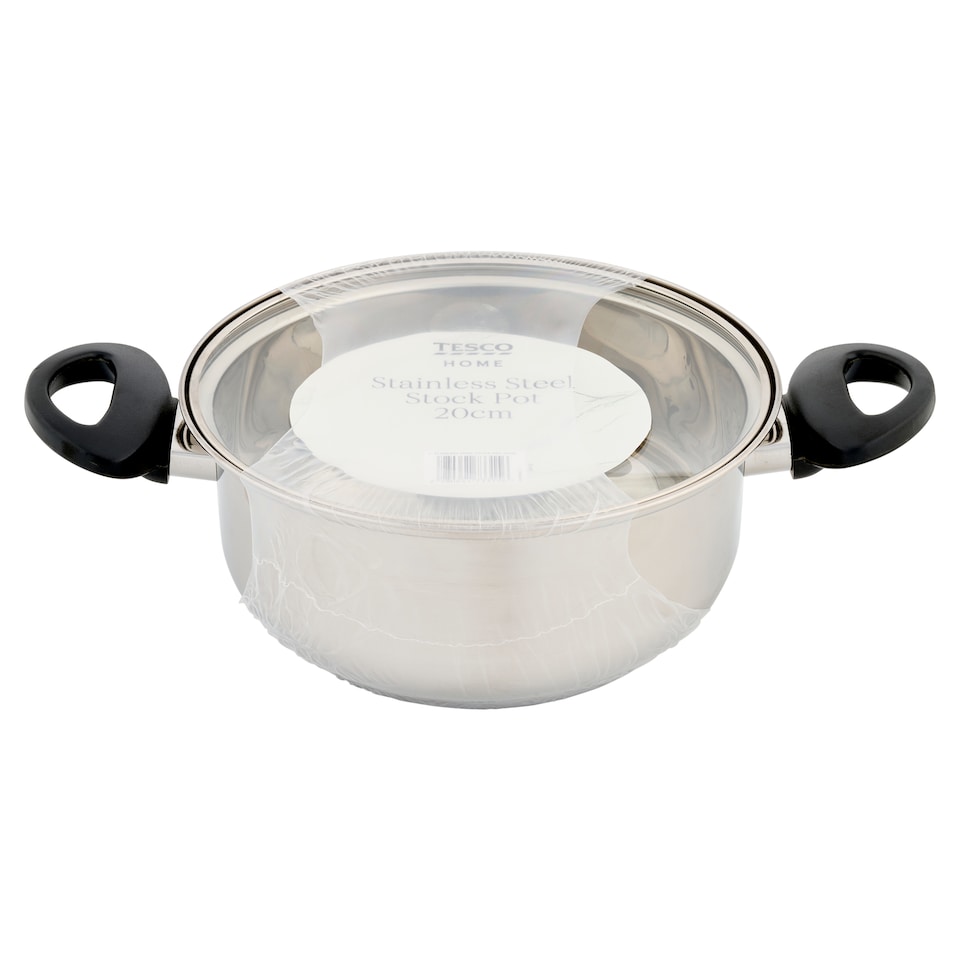 Tesco Home Nerezový hrnec 20 cm