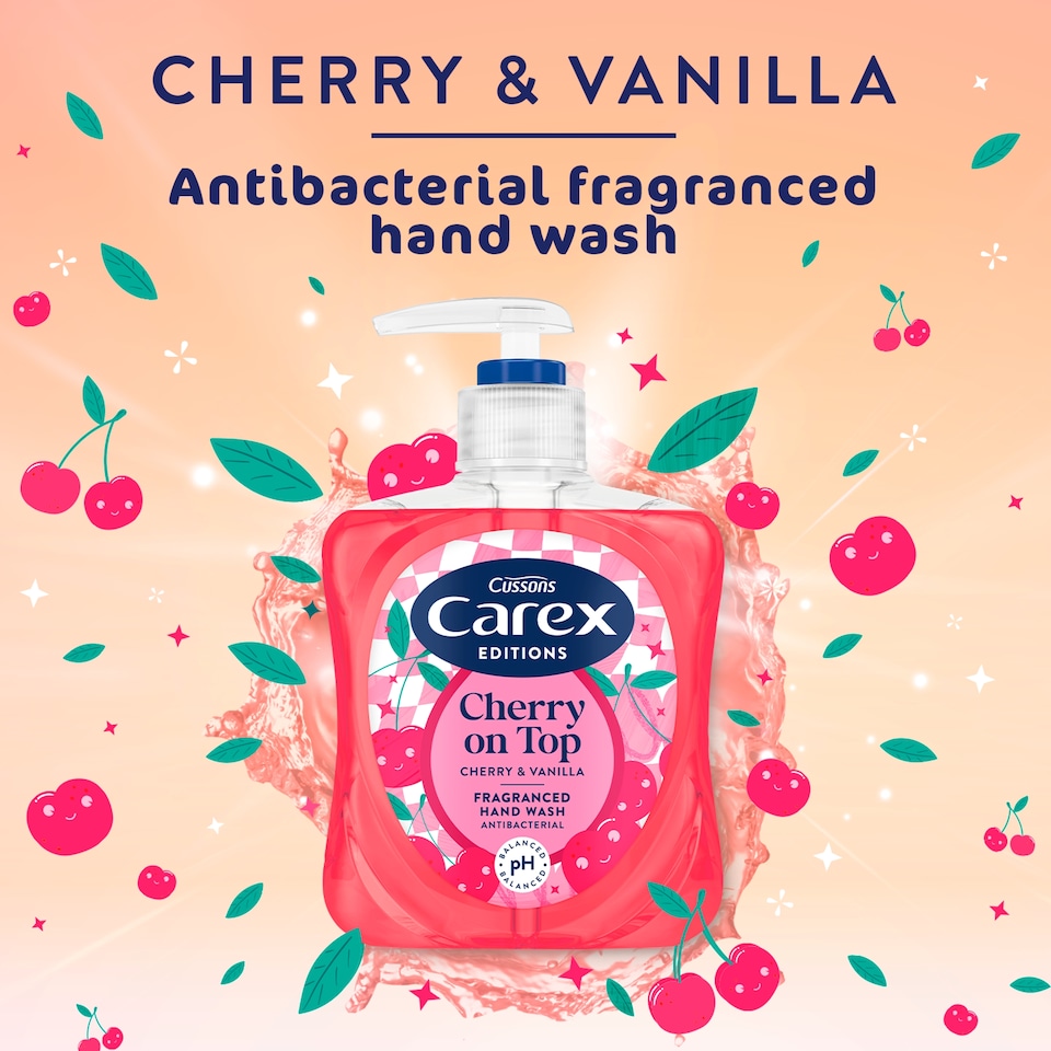 image 1 of Carex Cherry On Top Handwash 250Ml