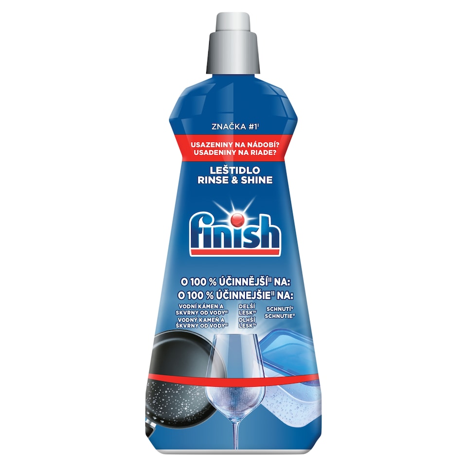 Finish leštidlo Rinse & Shine 400ml