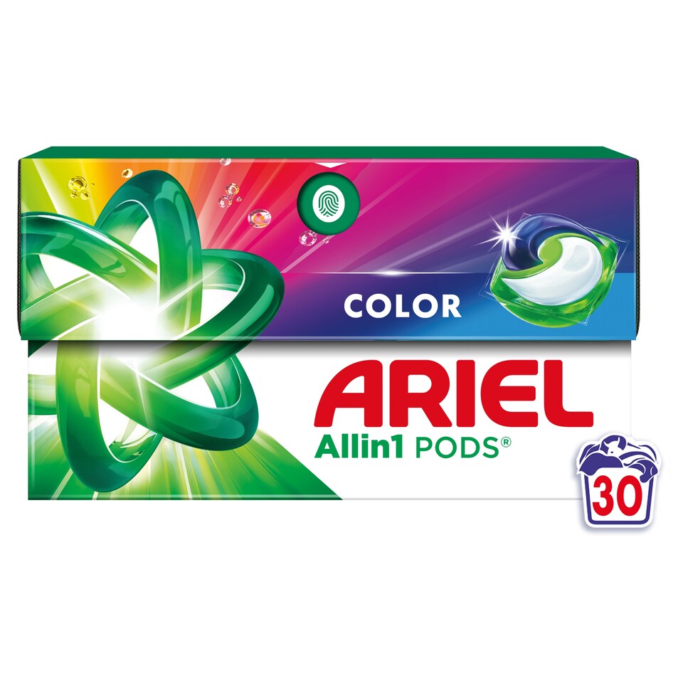 Obrázek 1 pro produkt Ariel Allin1 PODS®, Kapsle Na Praní S Tekutým Prostředkem, 30 Praní