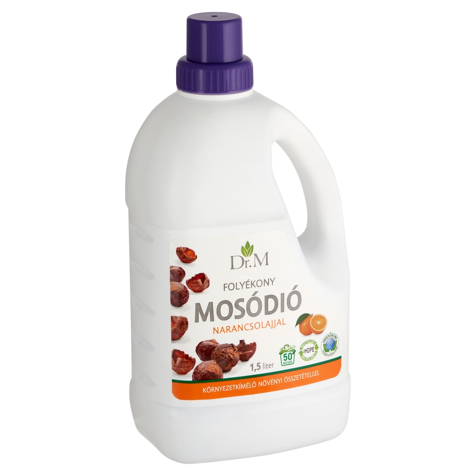 Dr. M folyékony mosódió narancsolajjal 1,5 l  1. kép