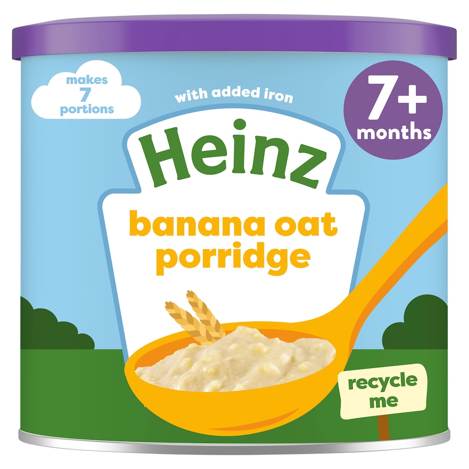 image 1 of Heinz Banana Oat Porridge 220G
