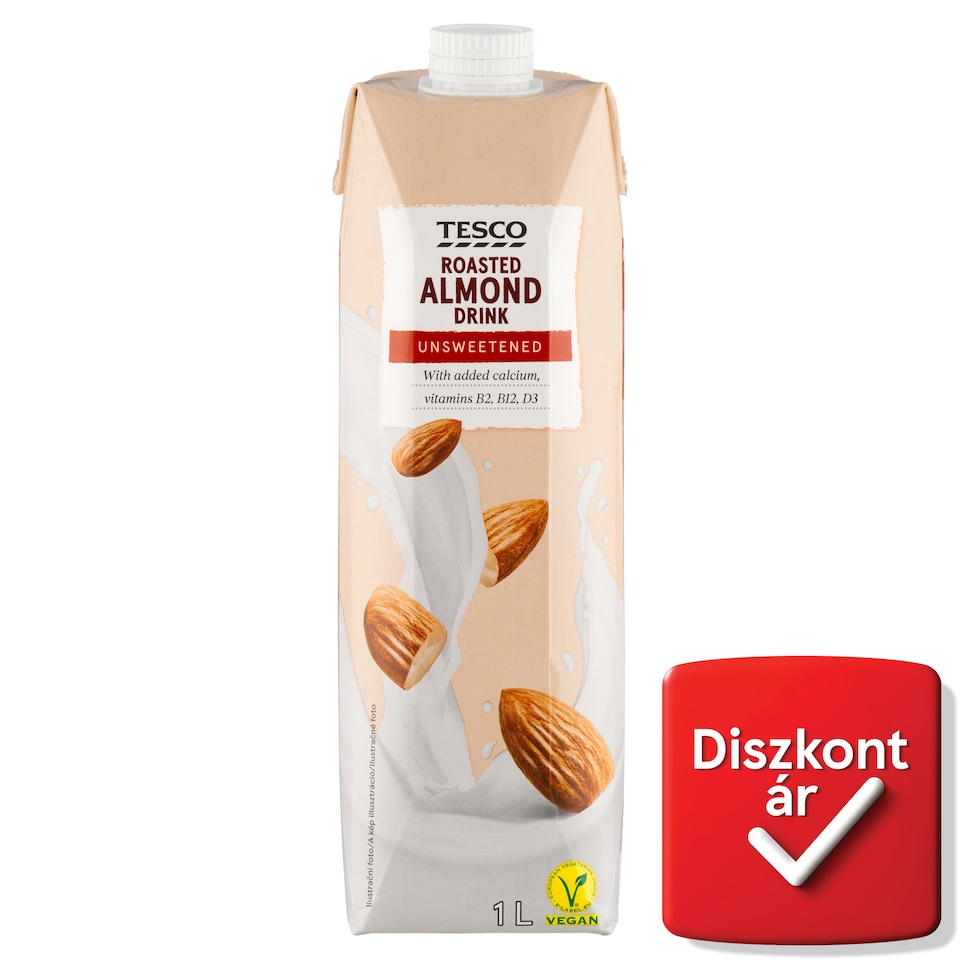 Tesco mandulaital hozzáadott kalciummal és vitaminokkal 1 l