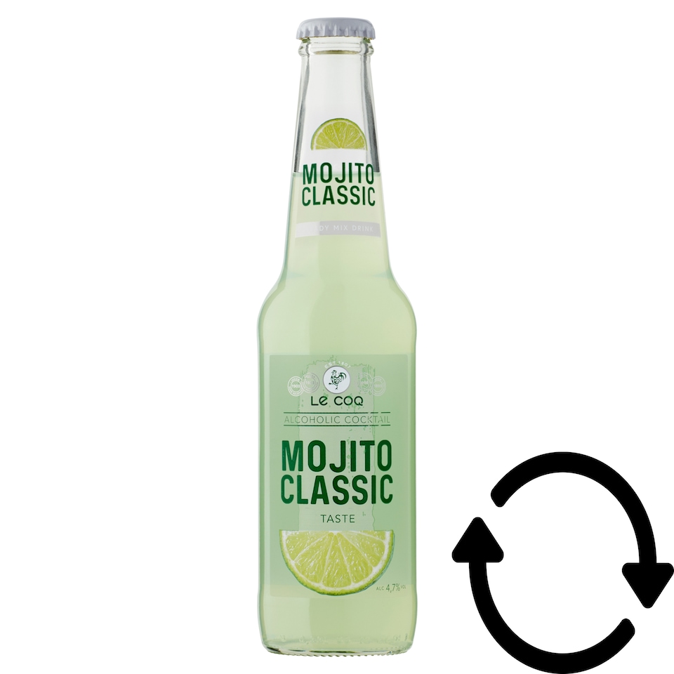 Le Coq Mojito alcoholic coctail 4,7% 0,33 l