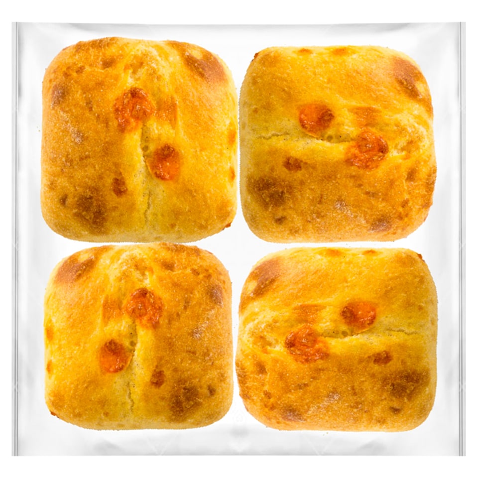 Tesco Chunky Cheese Rolls 4 Pack