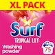 image 1 of Surf Tropical Lily Laundry Washing Detergent Powder 75 Washes 3750g