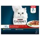 image 2 of GOURMET Perle Senior 7+ Mini Fillets in Gravy Wet Cat Food 12x85g