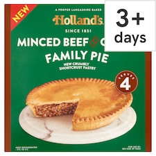 Holland's Minced Beef & Onion Family Pie