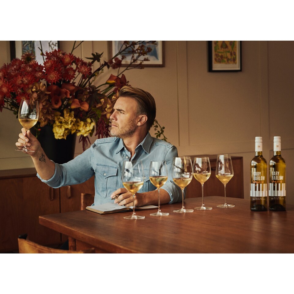 image 1 of Gary Barlow Organic White Wine 75Cl