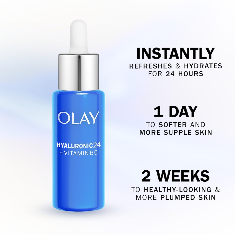 image 1 of Olay Hyaluronic 24 Day Serum 40Ml