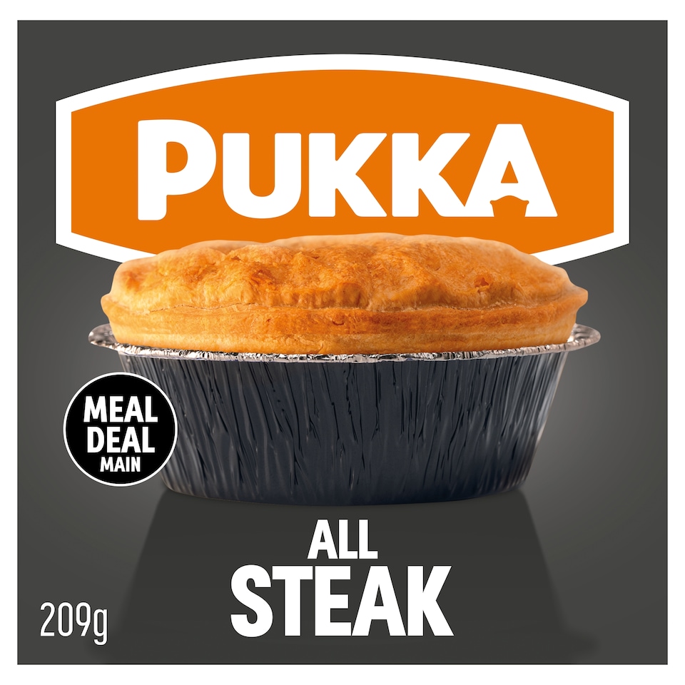 Pukka Meal Deal All Steak Pie