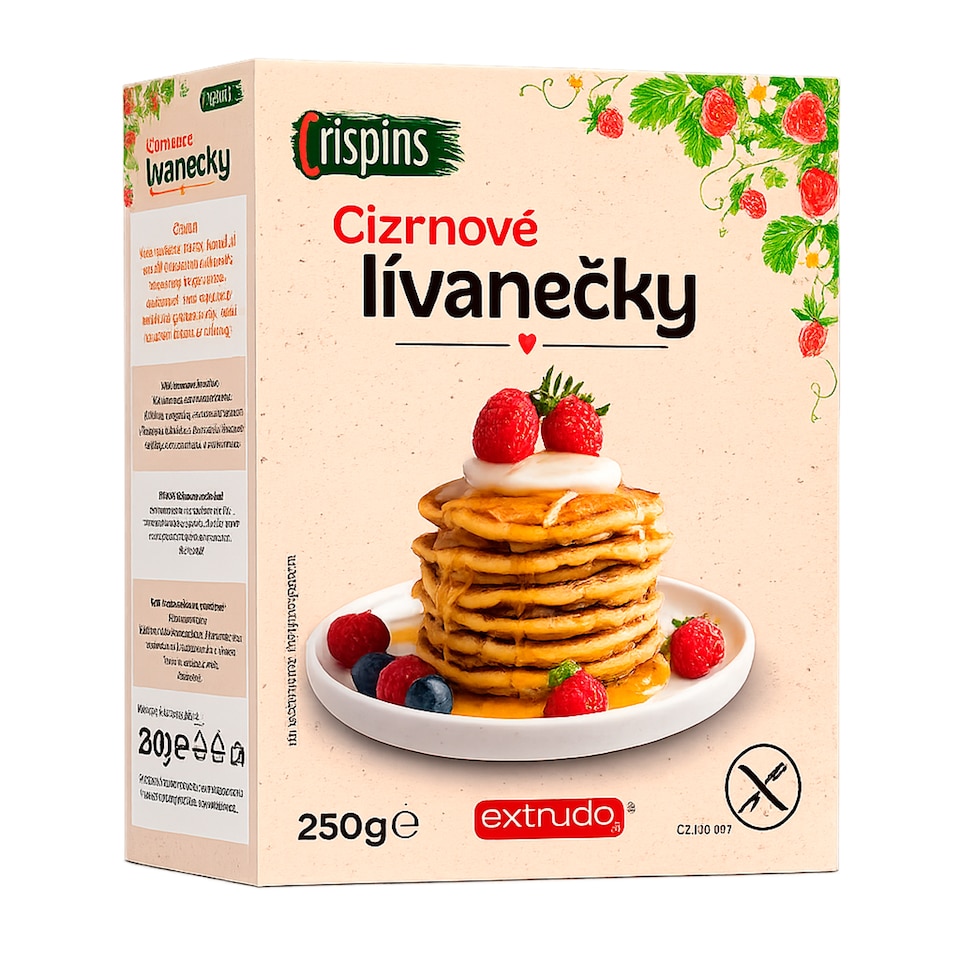 CRISPINS Cizrnové lívanečky    250 g
