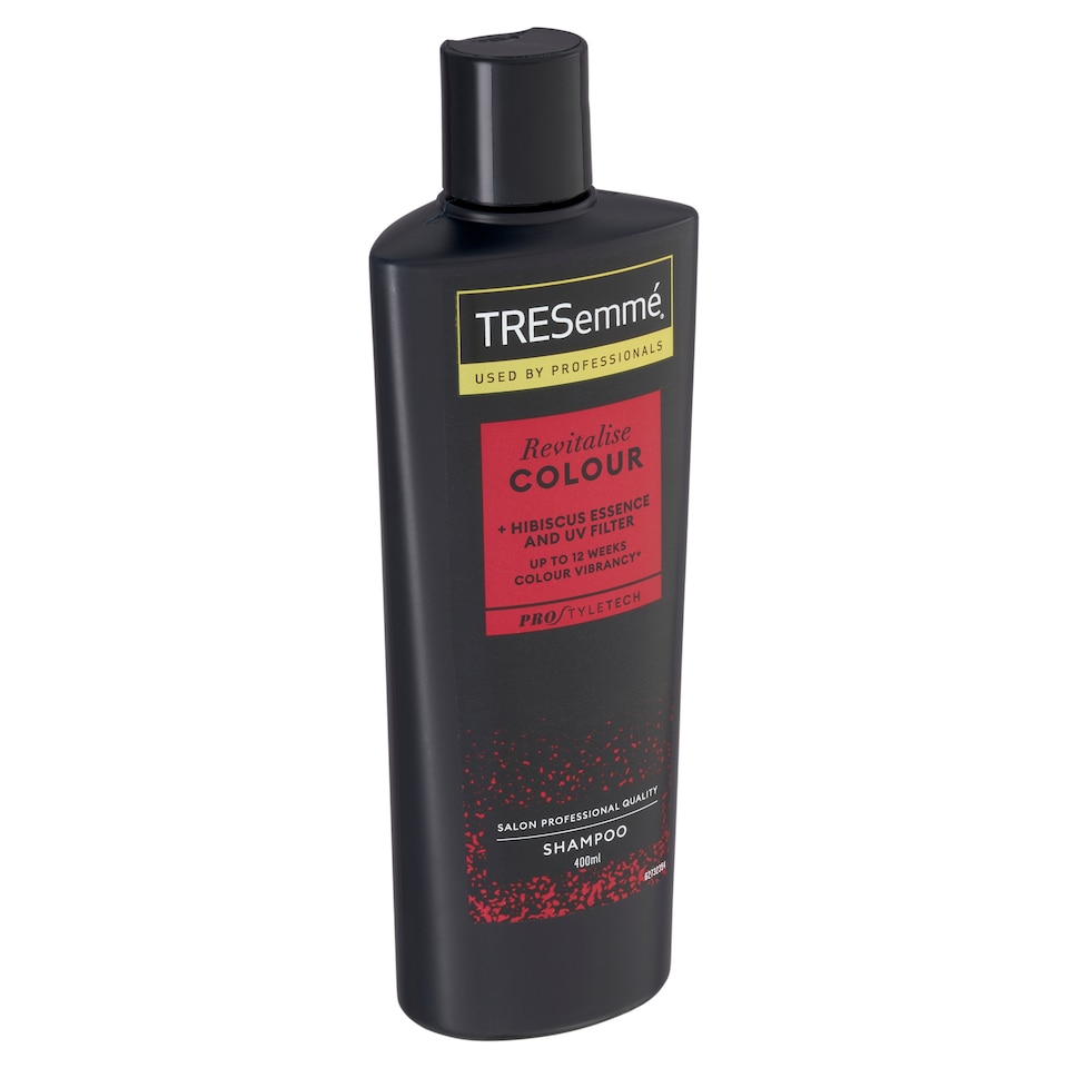 obrázok 1 z TRESemmé Revitalise Colour šampón s UV filtrom a ibištekom na farbené vlasy 400 ml