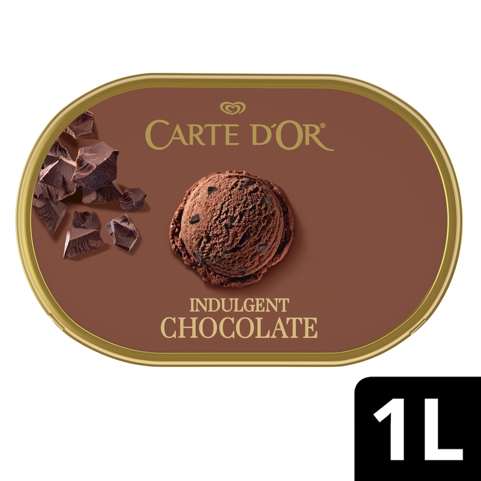 Obrázek 1 pro produkt Carte d'Or Indulgent Chocolate 1000ml