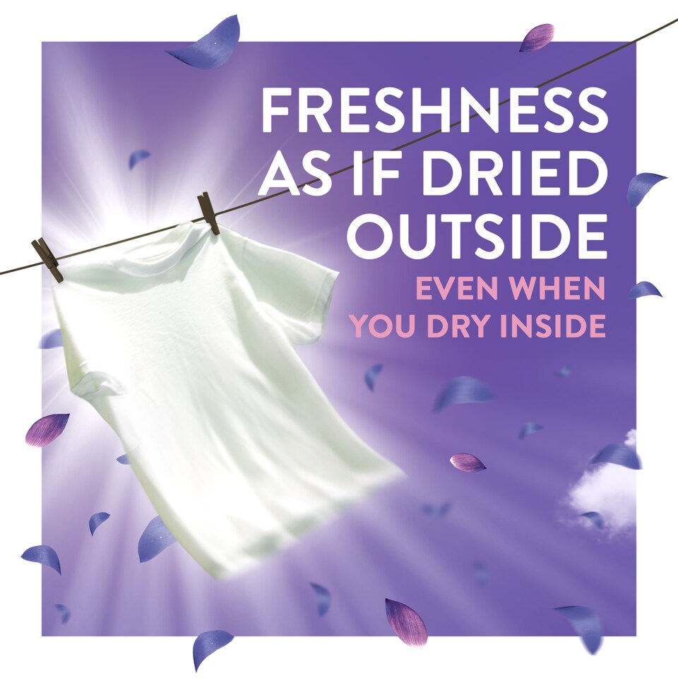 image 1 of Lenor Outdoorable Fabric Conditioner Moonlight Lily 76W 1.064L