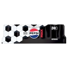 Pepsi Max No Sugar Cola Cans 24x330ml