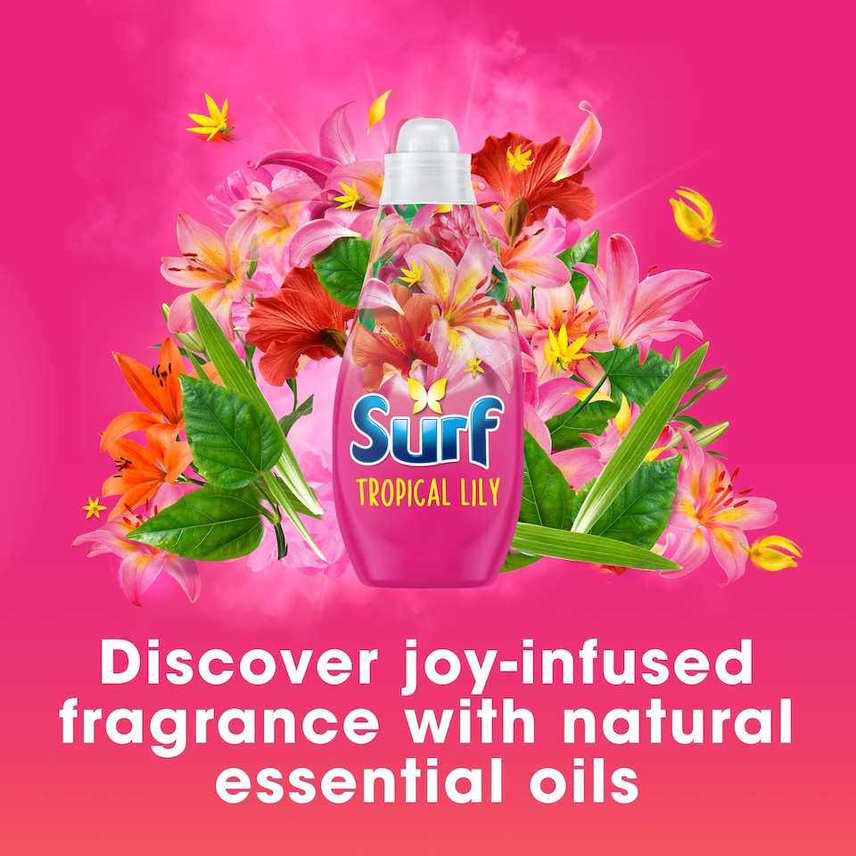 image 1 of Surf Tropical Lily Liquid Laundry Detergent 24 Washes 648ml