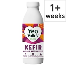 Yeo Valley Organic Kefir Mango & Passion Fruit Yogurt Drink 500ml