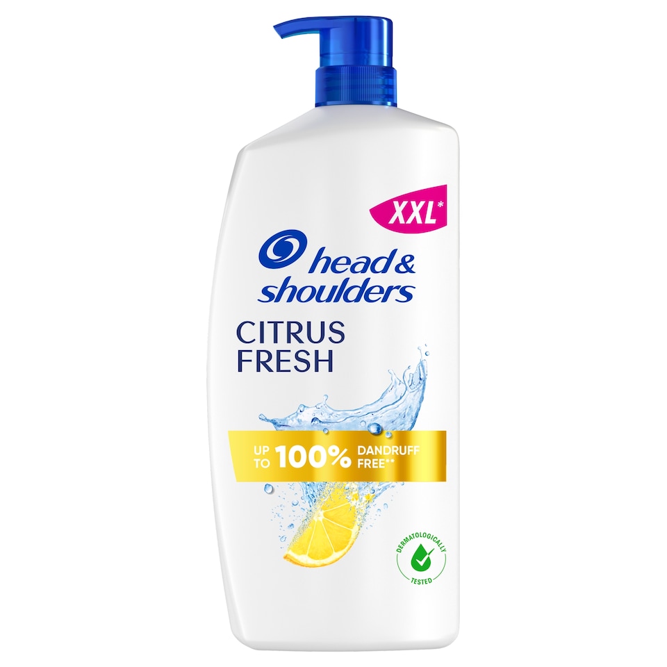 Obrázek 1 pro produkt Head & Shoulders Citrus Fresh Šampon proti Lupům Mastné Vlasy 800 ml, Pump. Každ. Použ