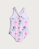 image 2 of Bluey Gingham Print Swimsuit in Pink
