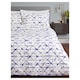image 1 of Fox & Ivy Marrakech Washed Cotton Shibori Duvet Set Double