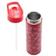 image 5 of Smash Red and Pink Leopard Print Metal Bottle 750ml