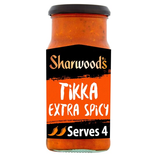 Sharwoods Spicy Tikka Masala Medium Hot Sauce 420G Tesco Groceries