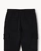 image 6 of F&F Boys Cotton Rich Cargo Joggers in Black