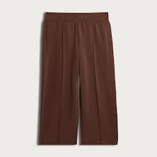 The F&F Edit Wide Leg Loungewear Trousers in Chocolate