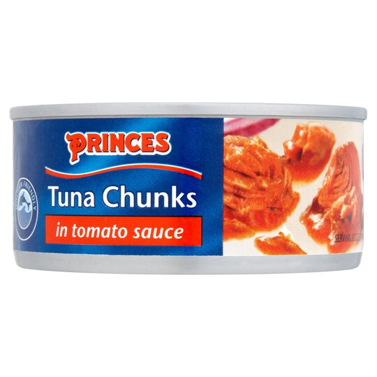Princes Tuna Chunks In Tomato Sauce 160G Tesco Groceries
