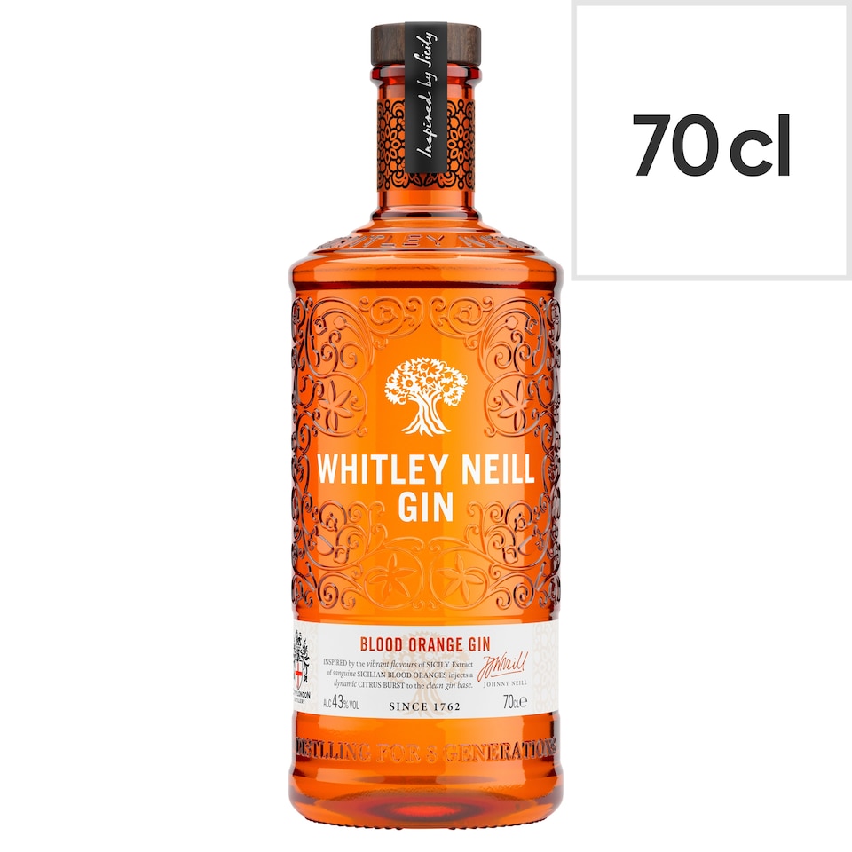 image 1 of Whitley Neill Gin - Blood Orange 70cl