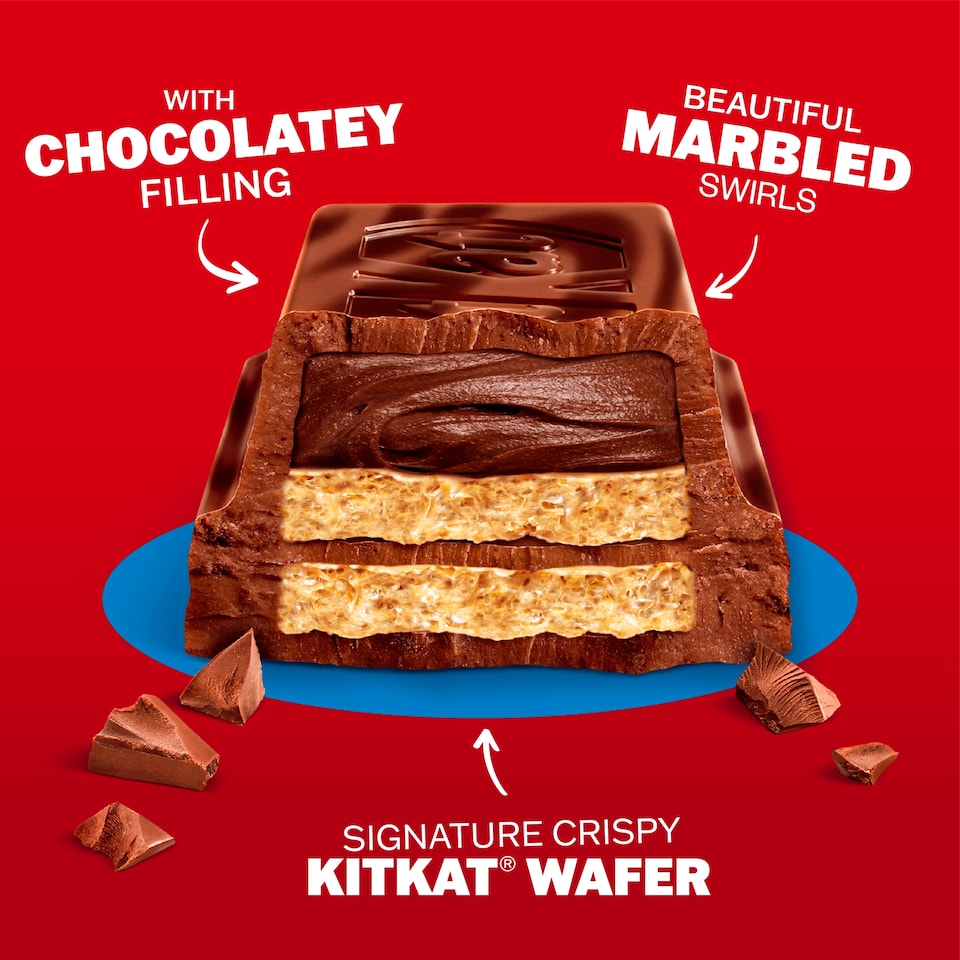 image 1 of KitKat Double Chocolate Sharing Bar 99g