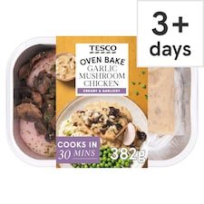 Tesco Garlic Mushroom Chicken 382G