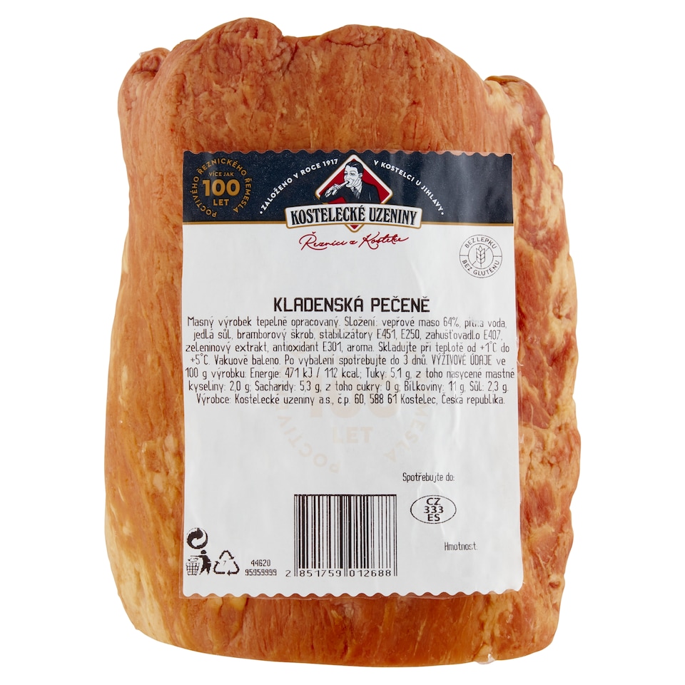 Obrázek 1 pro produkt Kostelecké Uzeniny Kladenská pečeně