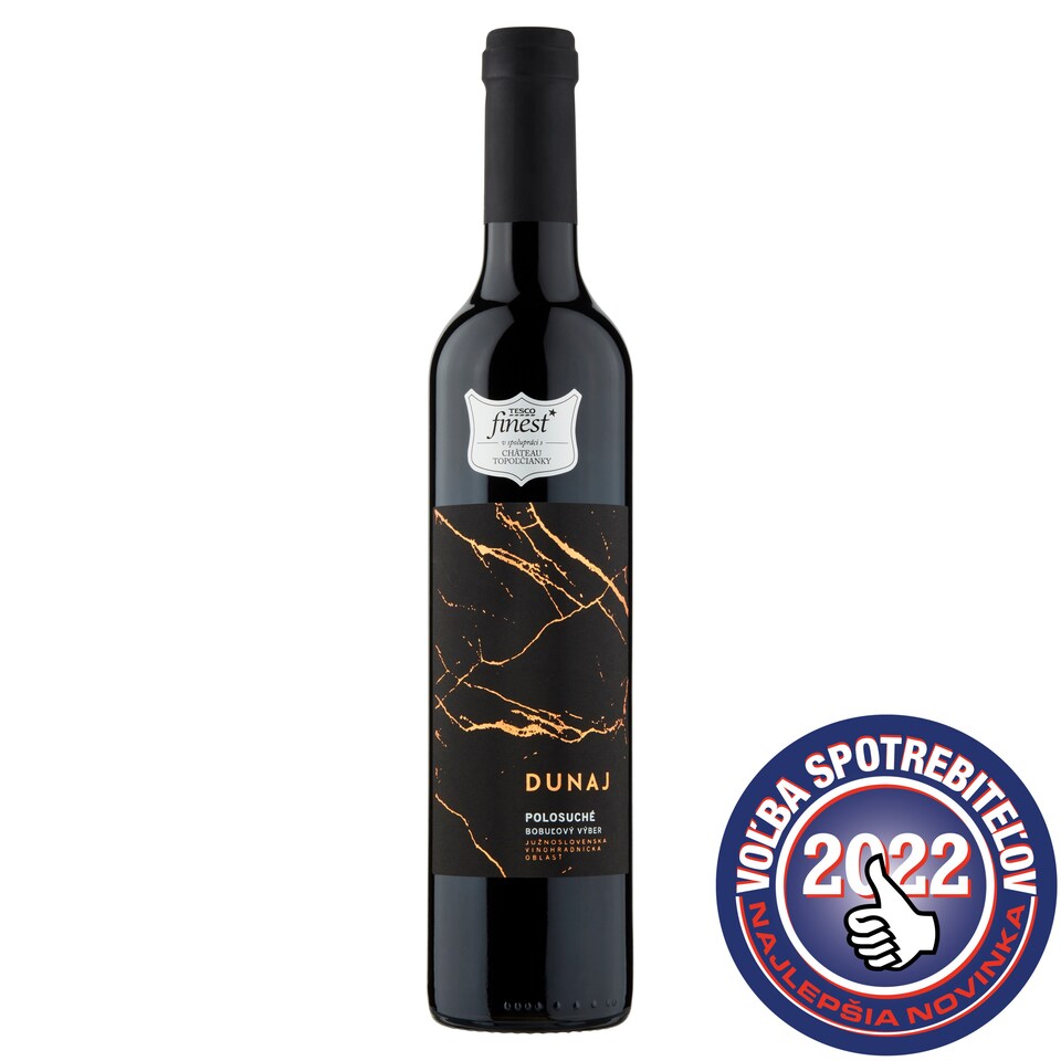Tesco Finest Dunaj Semi-Dry Red Wine 500 ml