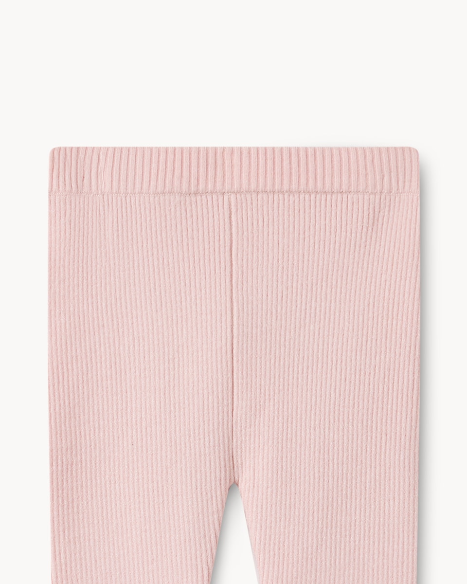 image 1 of F&F Baby Knitted Cherry Cardigan and Leggings Set in Pink
