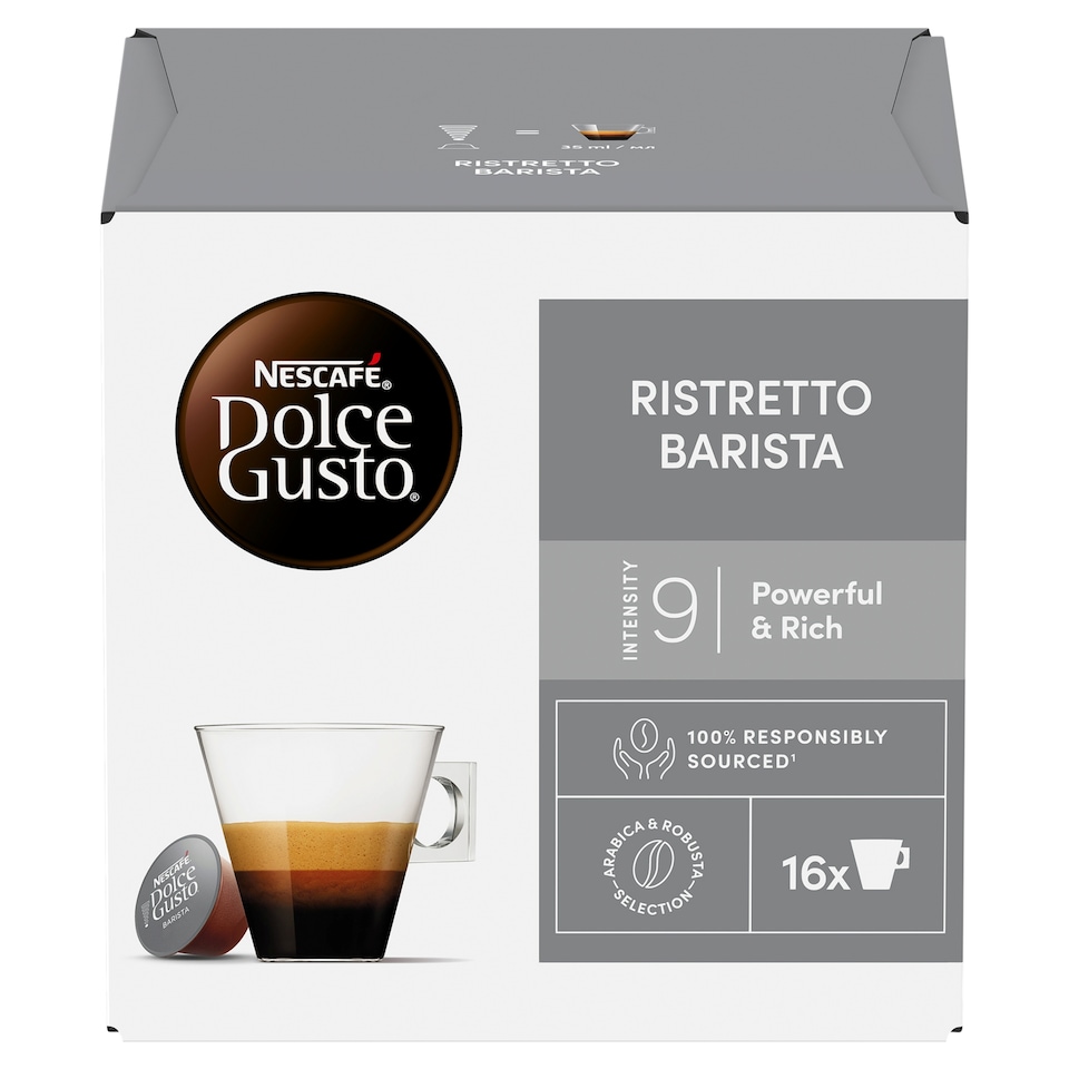 NESCAFÉ Dolce Gusto Ristretto Barista Coffee Capsule 16 x 6,5 g (104 g)