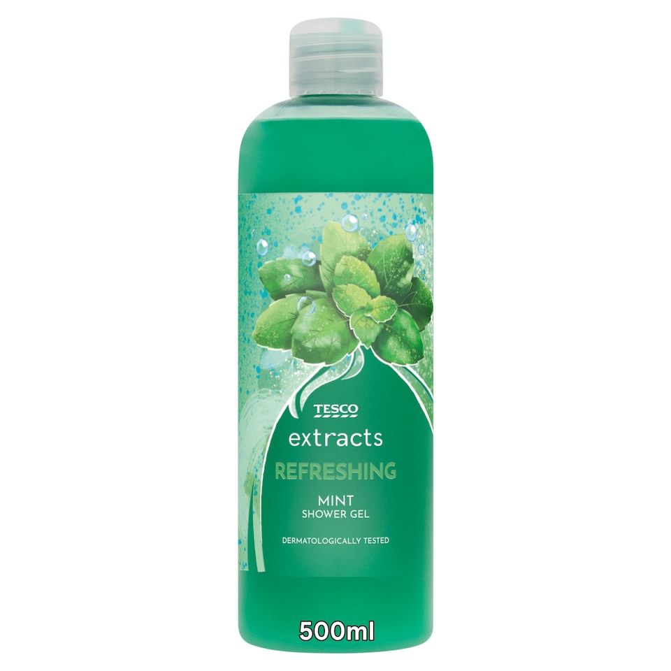 Tesco Extracts Refreshing Mint Shower Gel 500ml