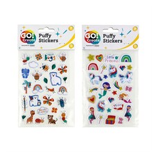 Go Create Puffy Stickers