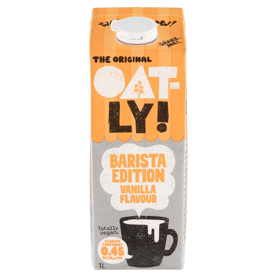 obrázok 1 z Oatly! Barista Edition ovsený nápoj s vanilkovou príchuťou 1 l