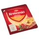 image 2 of Krolewski Original Smoked 45 % Natural Semi-Hard Smoked Swiss Type Cheese Slices 100g
